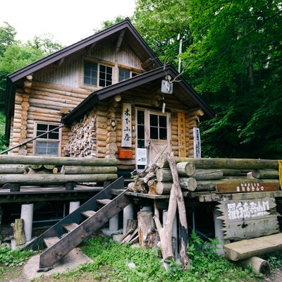 羅臼岳登山口の木下小屋の写真