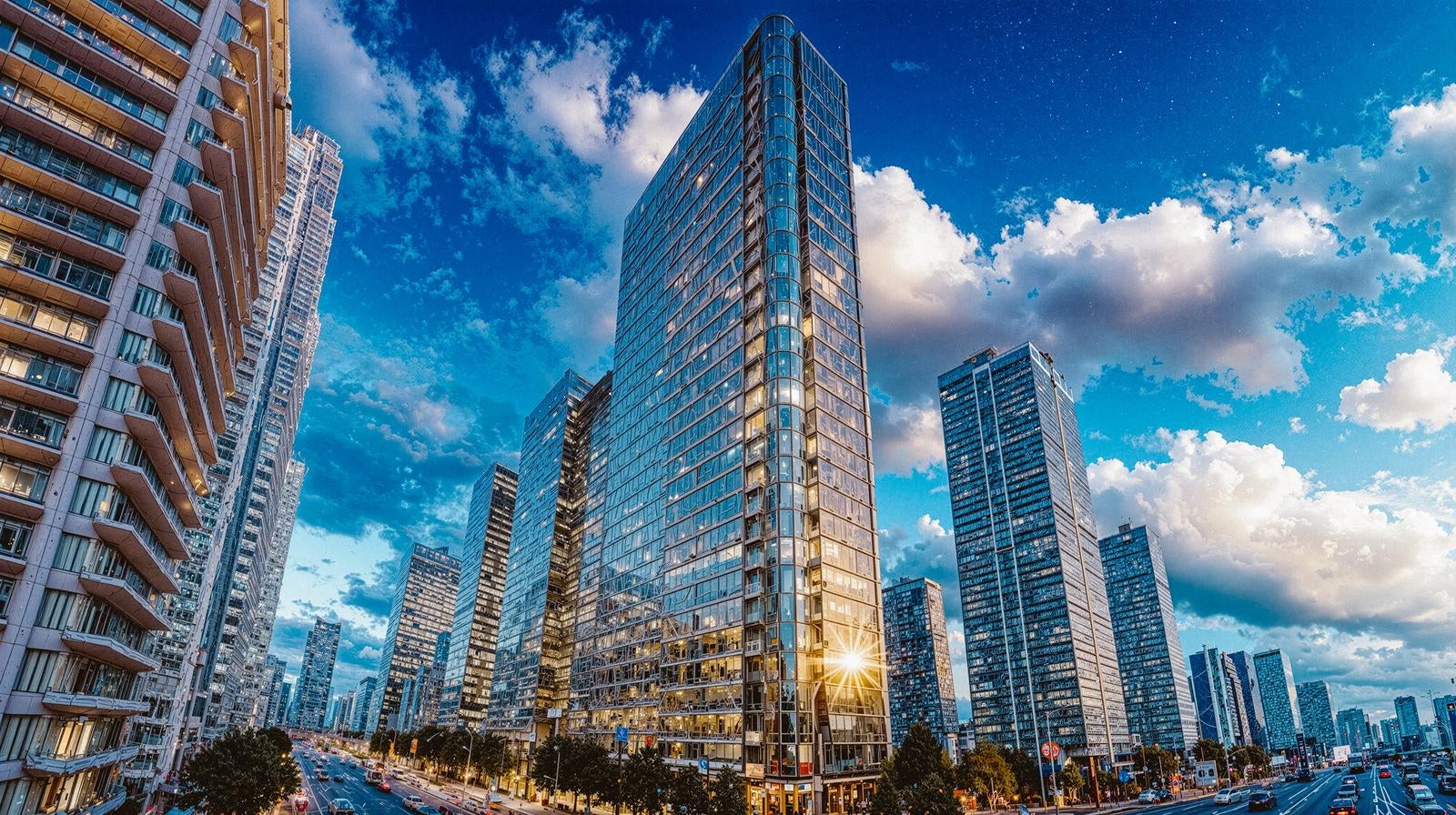 「高層マンションの理想の住まい」の写真