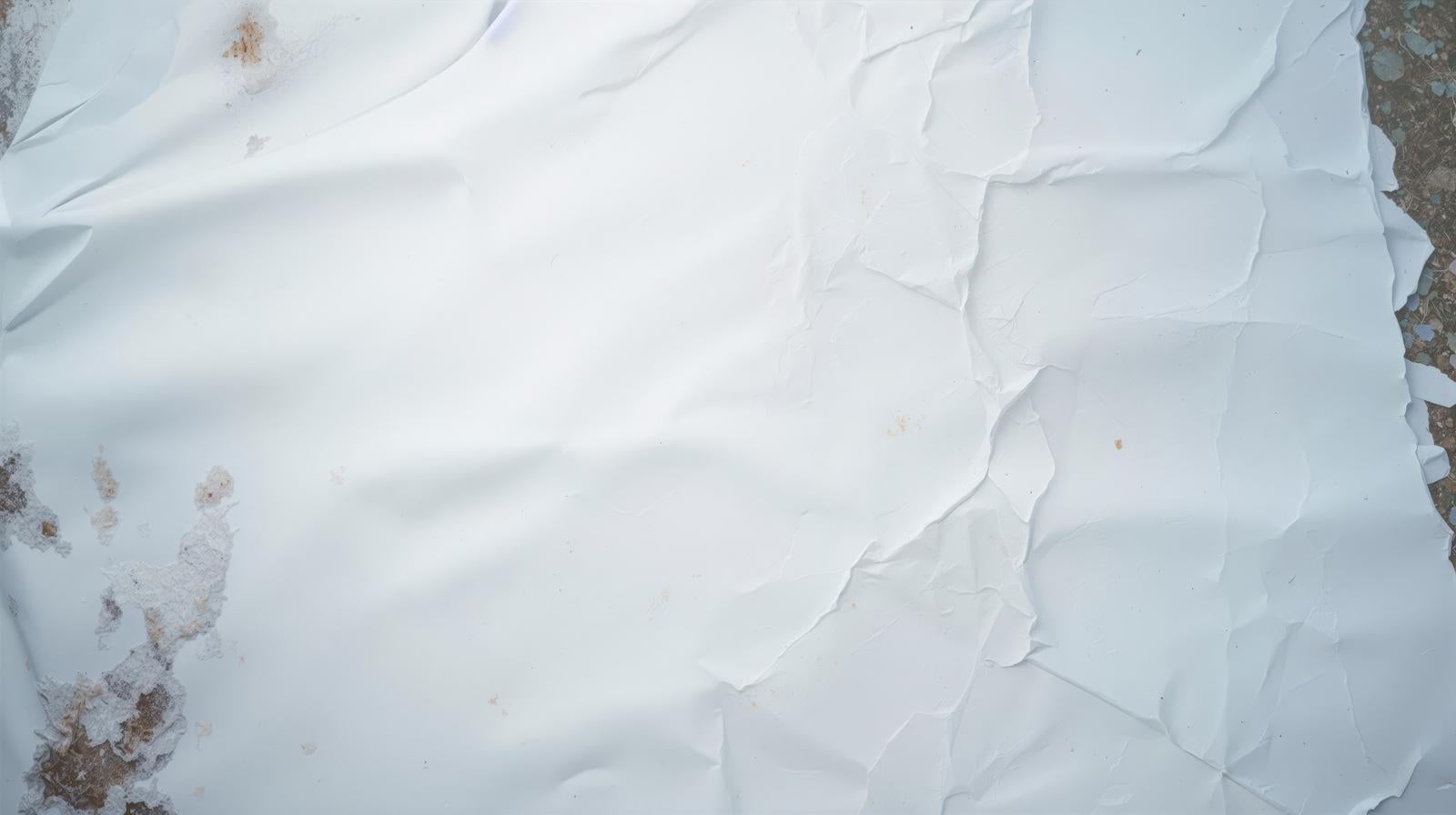 「シワが付いた紙」の写真