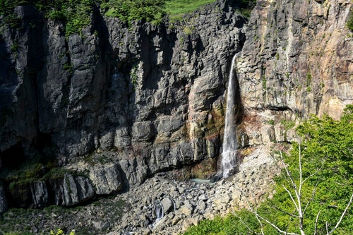 安達太良山白糸の滝の写真