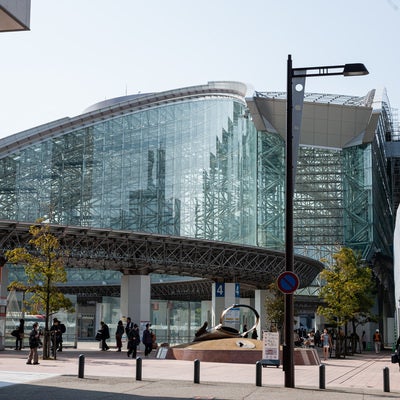 新装の金沢駅（石川県金沢市）の写真