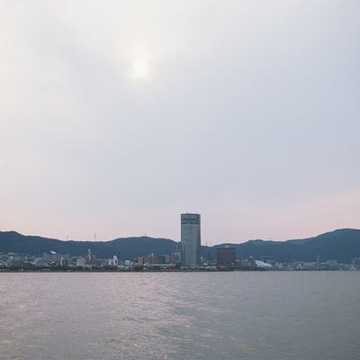 琵琶湖ホテル遠景の写真