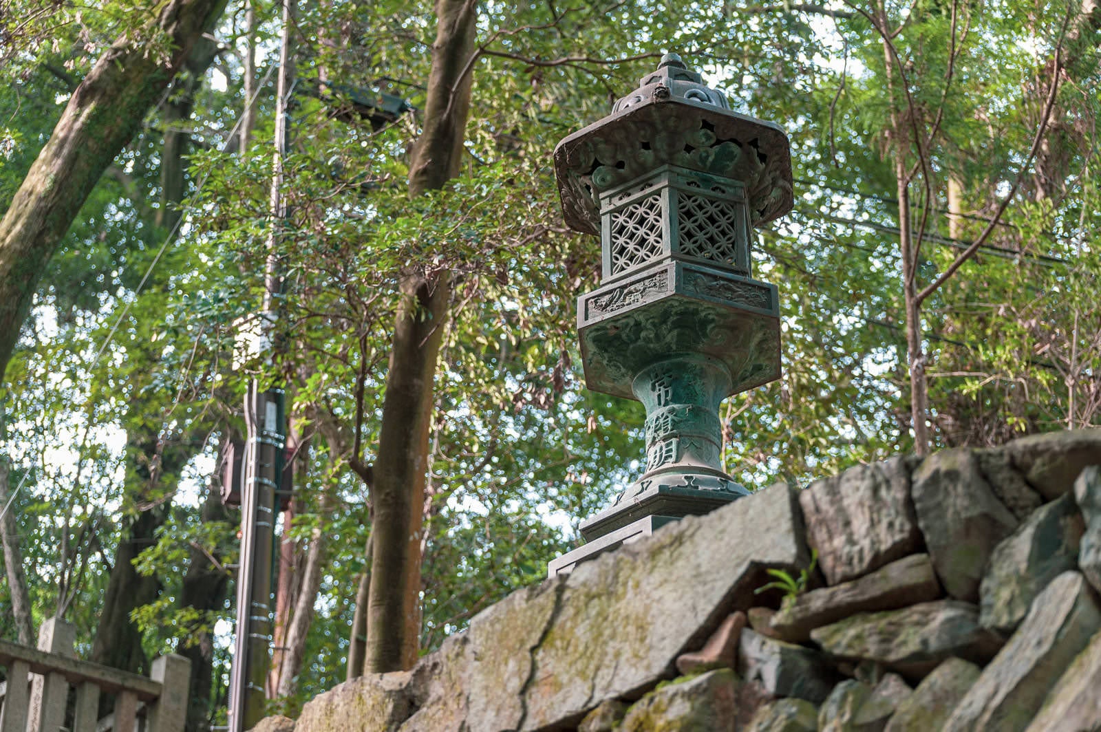 「 徳島県金比羅の灯籠」の写真
