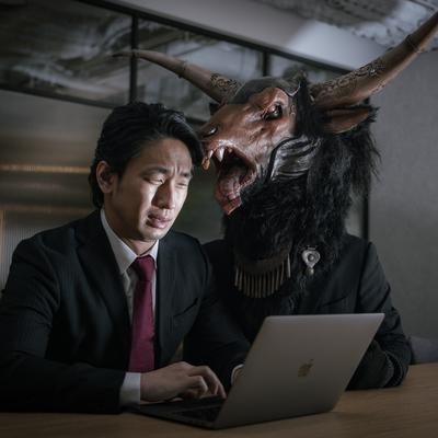 これじゃ病みバイトだよ...の素材