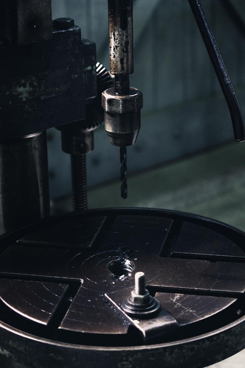 Well-Worn Drill Press - free stock photo