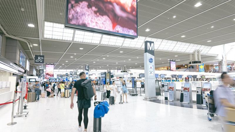 成田空港国際ターミナルの写真