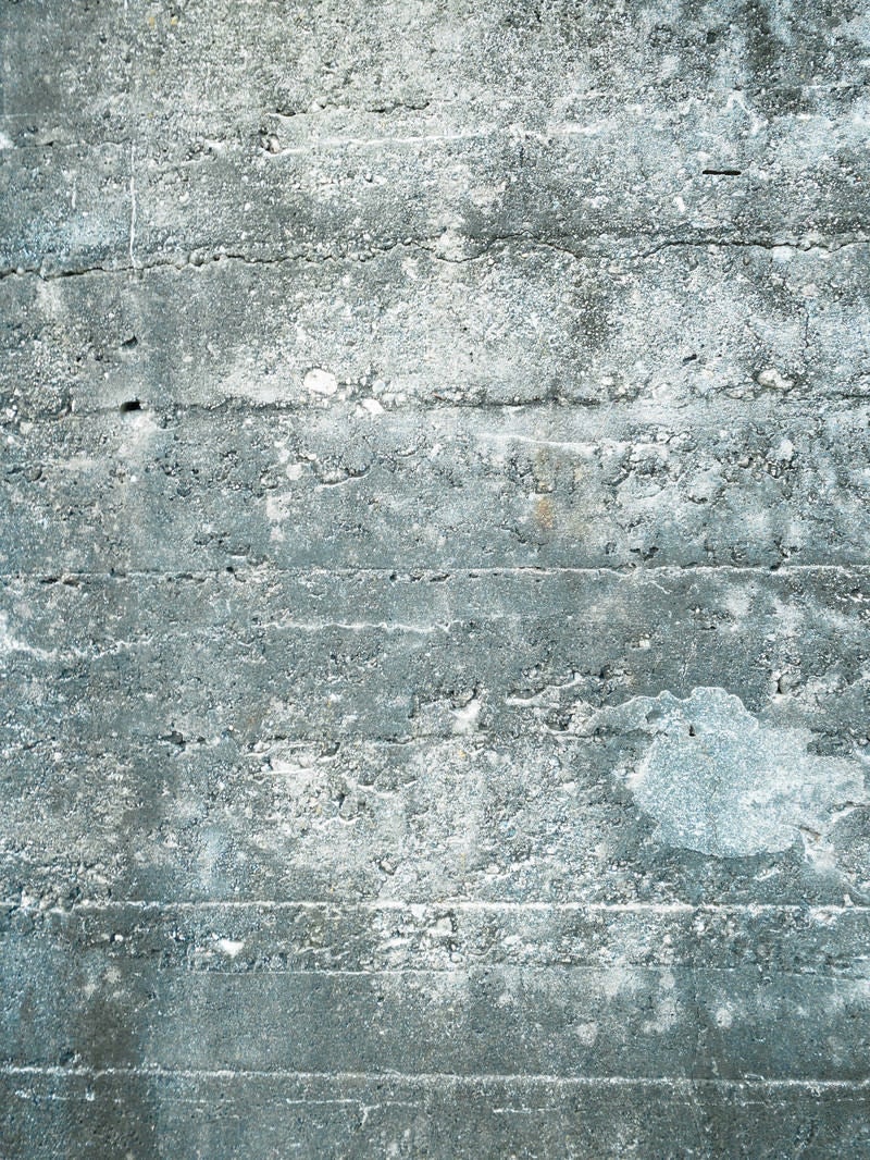 「エフロが発生したコンクリート壁のテクスチャー」の写真