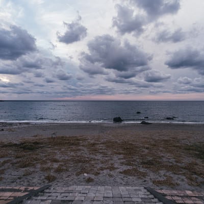 神津島の長浜海岸の写真