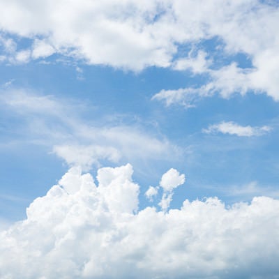 空全体の雲量が8割までは晴れの写真