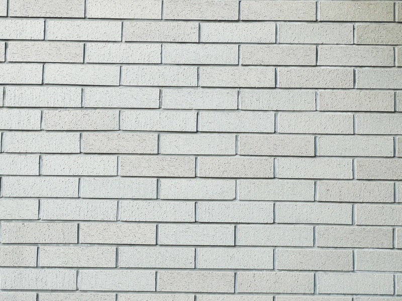 新調したレンガ調タイルの壁（テクスチャー）の写真