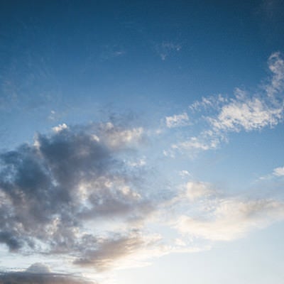 空と雲（テクスチャ）の写真