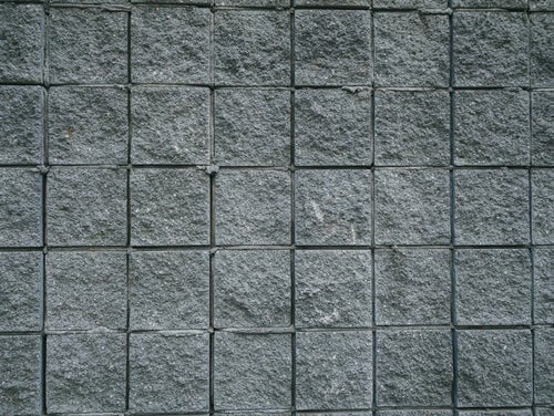 四角マス升目の壁（テクスチャー）の写真