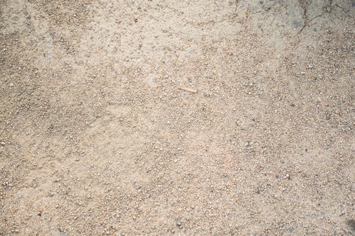 乾燥した土（テクスチャ）の写真