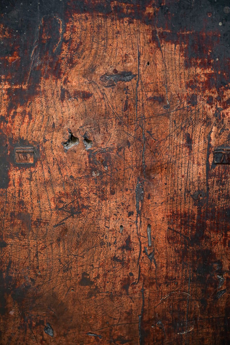 「古い木目板」の写真