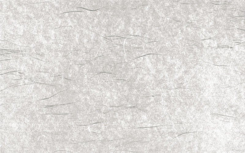 浮かび上がる繊維模様の和紙（テクスチャー）の写真