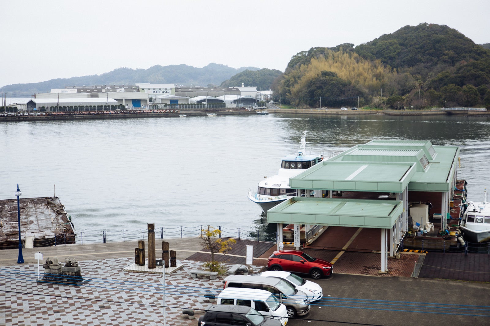 「時津港と日本二十六聖人上陸の地の記念碑」の写真