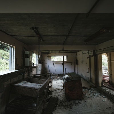徳之島ニューオータニホテルの廃墟の写真