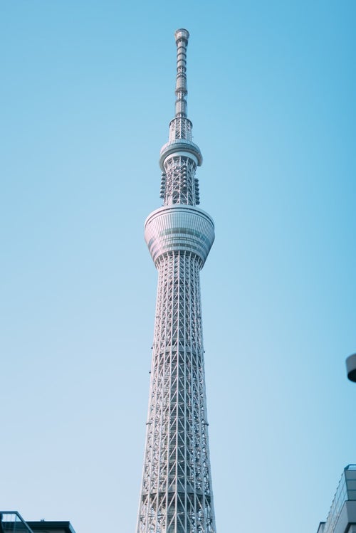 青空と東京スカイツリーの写真