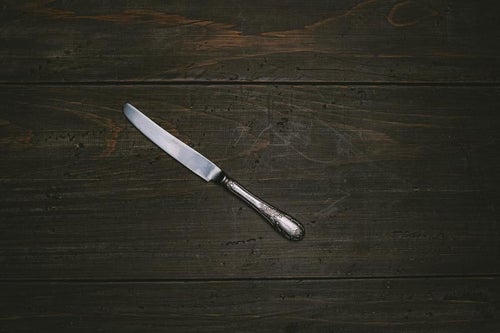 食事用ナイフの写真