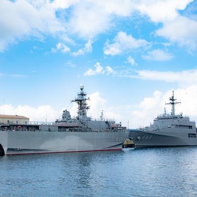 広島の呉基地の写真