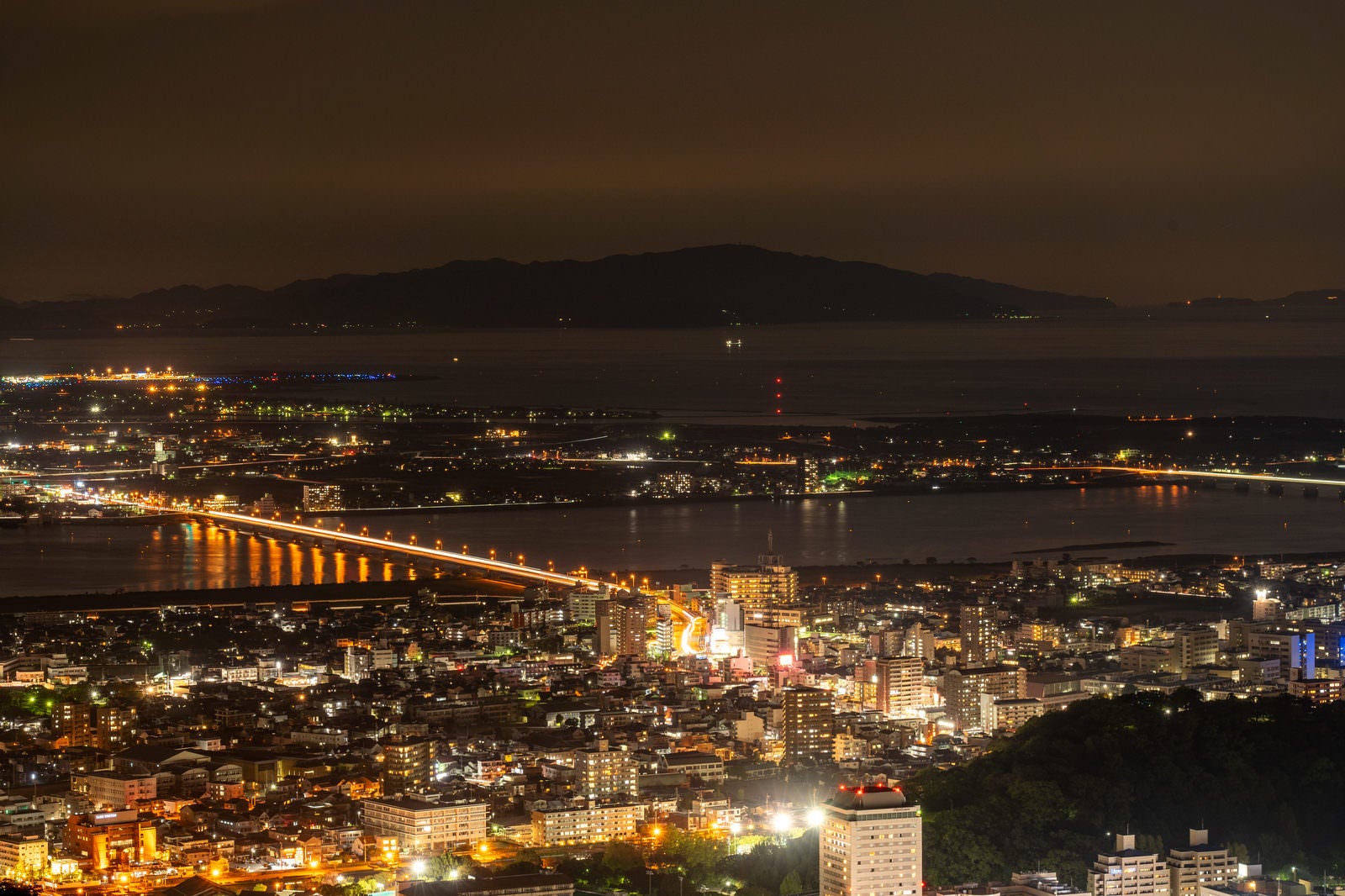 「徳島県の夜景」の写真