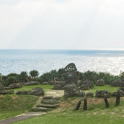 与那国島、日本最西端の海岸の素材