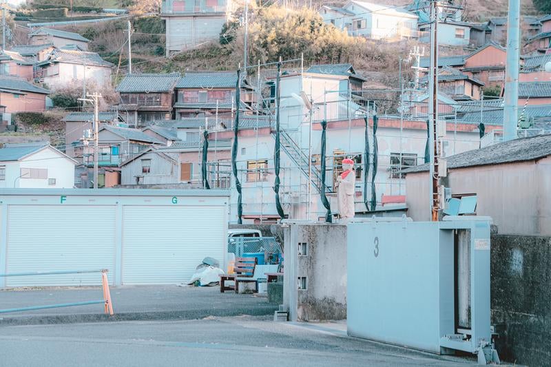 塩津漁港のお地蔵さんの写真
