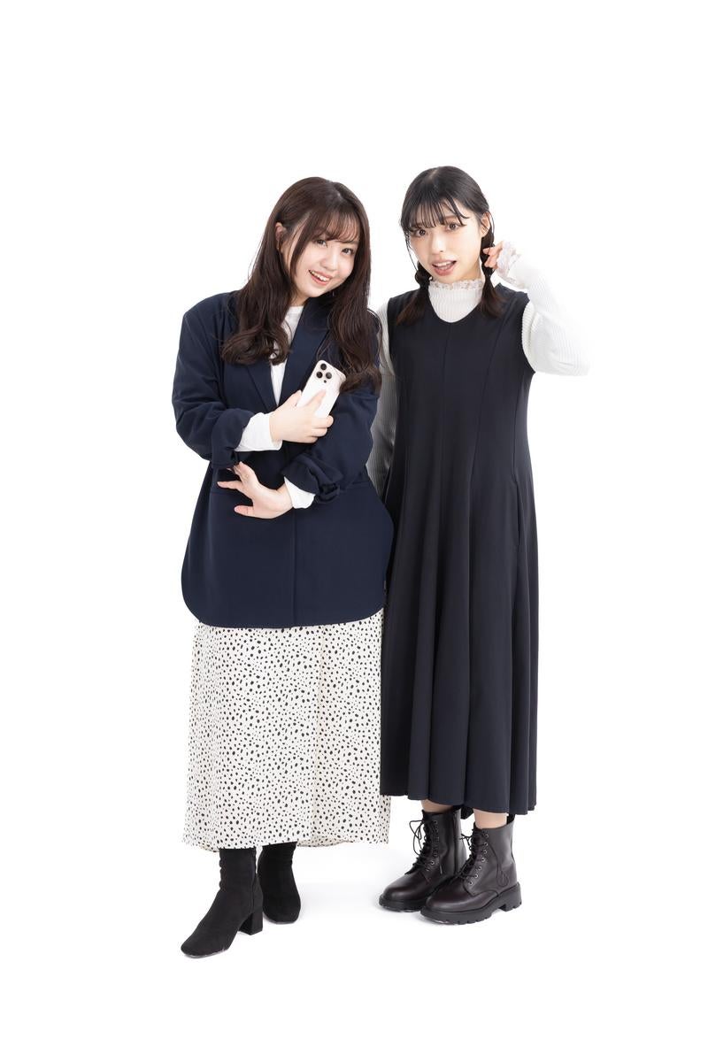 「ゆかちぃとみおぴ」の写真［モデル：河村友歌 高尾実生］