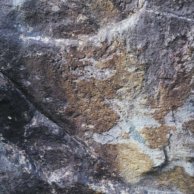 削れた岩石のテクスチャーの写真