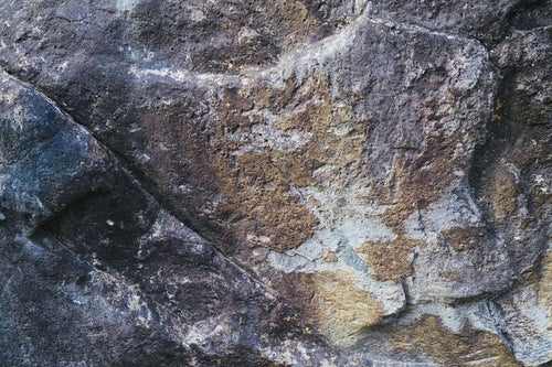 削れた岩石のテクスチャーの写真