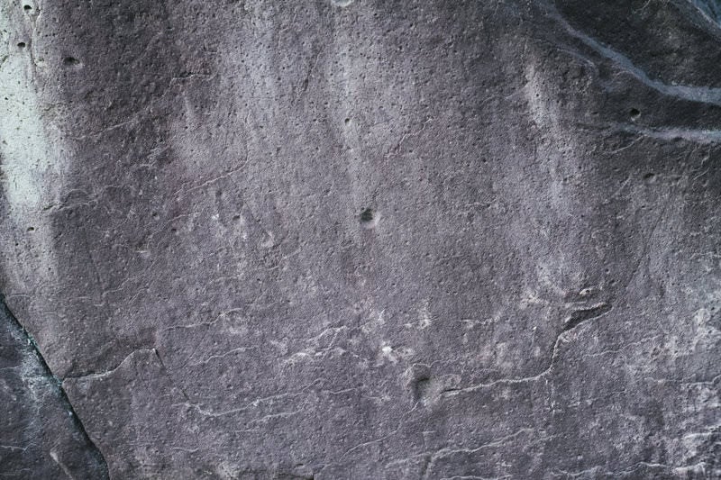 滑らかな岩肌のテクスチャーの写真