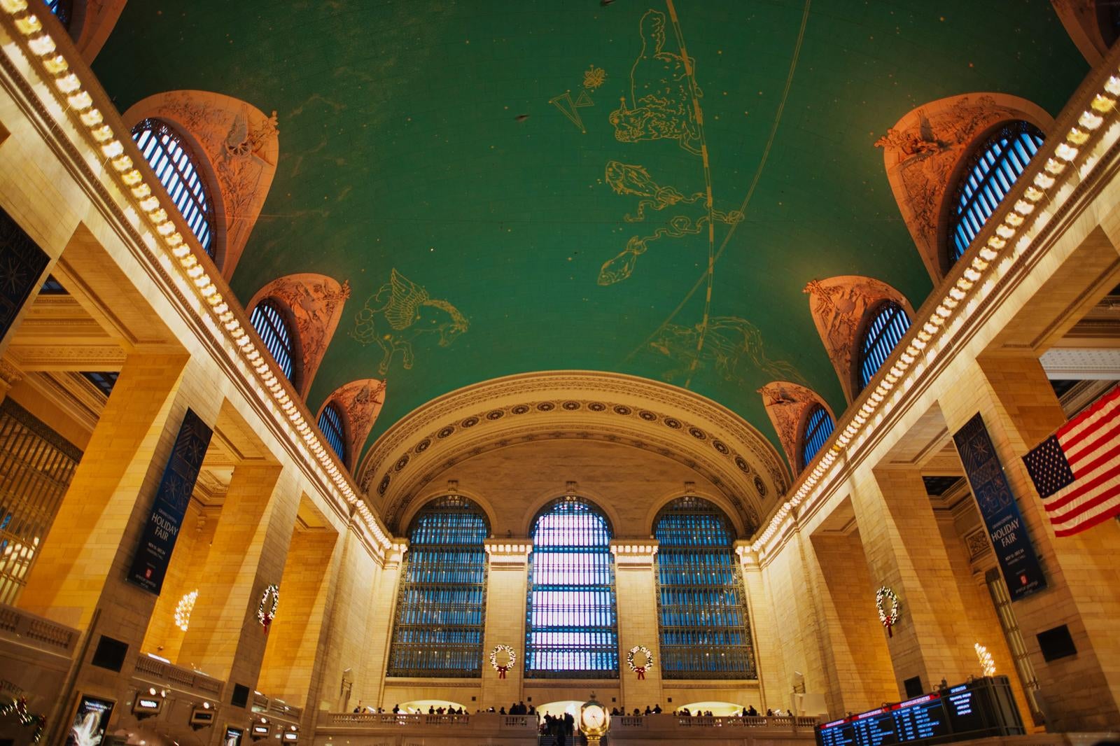 「ニューヨークの芸術的グランドセントラル駅」の写真