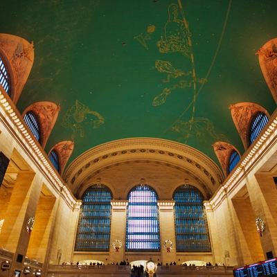 ニューヨークの芸術的グランドセントラル駅の写真