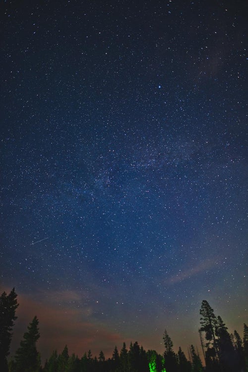 国立公園の星空の写真