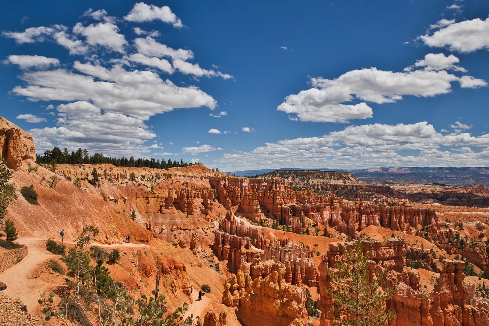 The Magnificent Landscape Woven by Blue Skies and Bryce Canyon - free stock photo