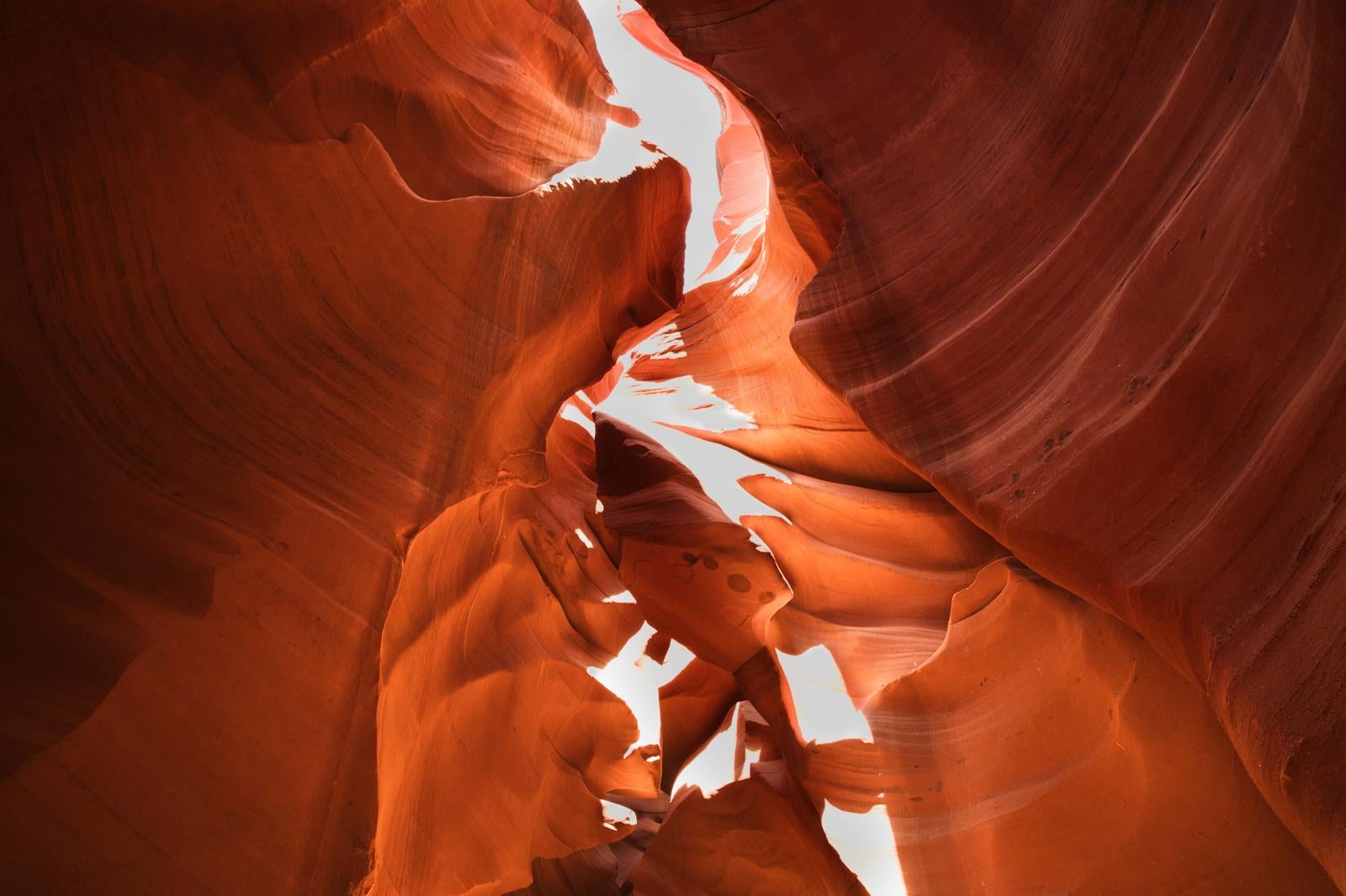 Rock Patterns of Antelope Canyon - free stock photo