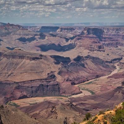 雄大な自然を感じるグランドキャニオンの絶景の写真