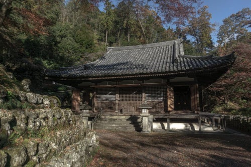 愛宕念仏寺の重要文化財に指定されている本堂の写真