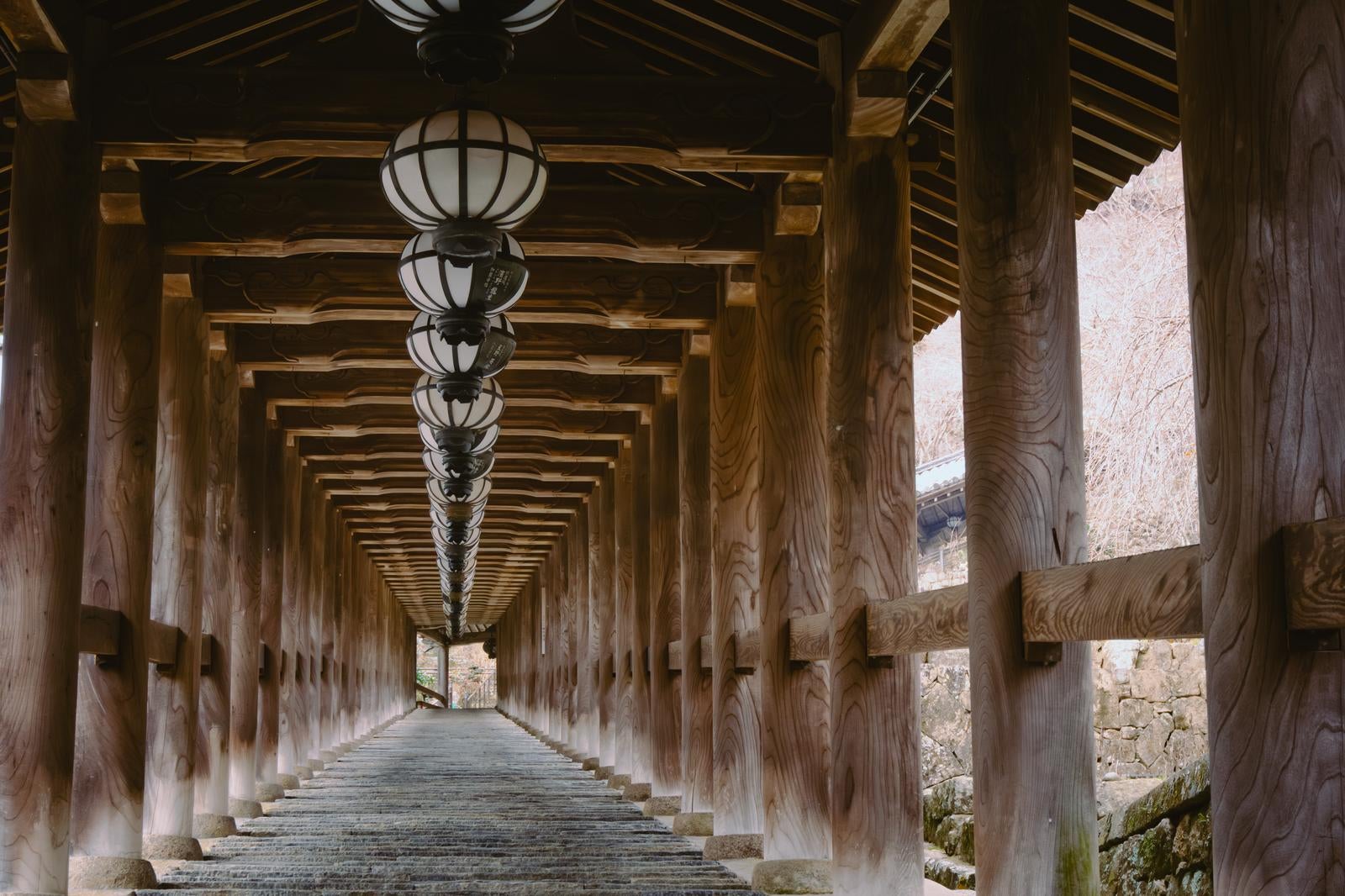 「長谷寺の登廊を訪れるべき理由 階段とその風景」の写真